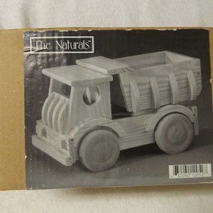 THE NATURALS WOOD DUMP TRUCK